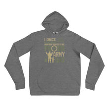 Load image into Gallery viewer, Father dad Proud Army Dad I Once Protected Her Unisex hoodie