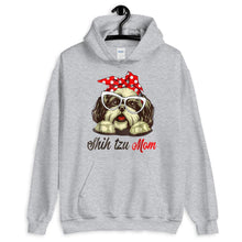 Load image into Gallery viewer, Mother Mom Shih Tzu Mom Gift For Women Unisex Hoodie