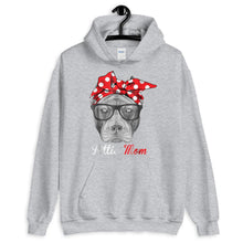 Load image into Gallery viewer, Mother Mom Pittie Mom Shirt for Pitbull Dog Lovers Unisex Hoodie