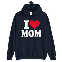 Load image into Gallery viewer, Mother Mom I love Mom Unisex Hoodie