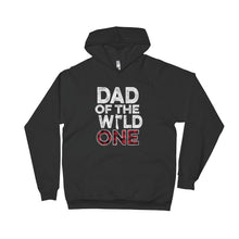 Load image into Gallery viewer, Father Dad Of The Wild One Lumberjack Birthday Unisex Fleece Hoodie
