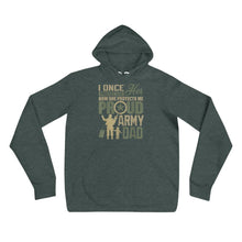 Load image into Gallery viewer, Father dad Proud Army Dad I Once Protected Her Unisex hoodie
