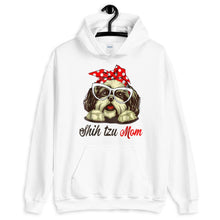 Load image into Gallery viewer, Mother Mom Shih Tzu Mom Gift For Women Unisex Hoodie
