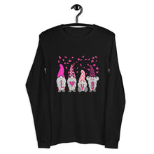 Load image into Gallery viewer, Valentine couple Cute Nordic Gnomes Love Hearts Unisex Long Sleeve Tee
